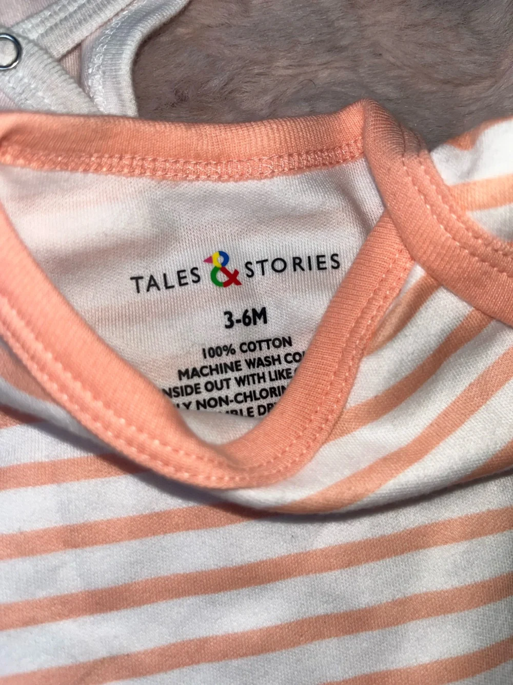 3-Pack Pink Stripe & White Butterfly Baby One-Pieces